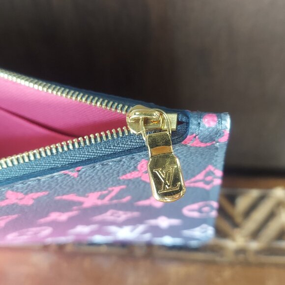 Louis Vuitton Monogram Spring in the City Neverfull MM Midnight Fuchsia Pochette - Picture 6 of 13